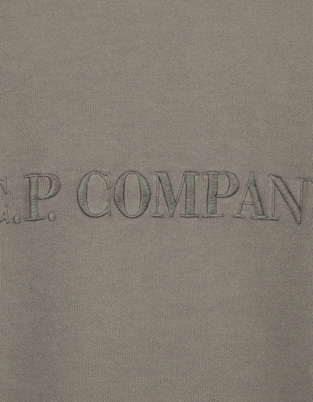 Diagonal Fleece Logo Sweatshirt