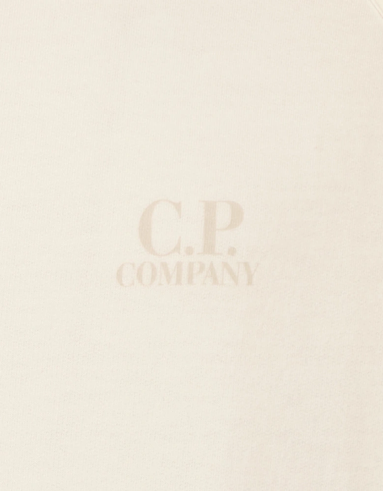 Light Fleece Quarter Zip Logo Sweat