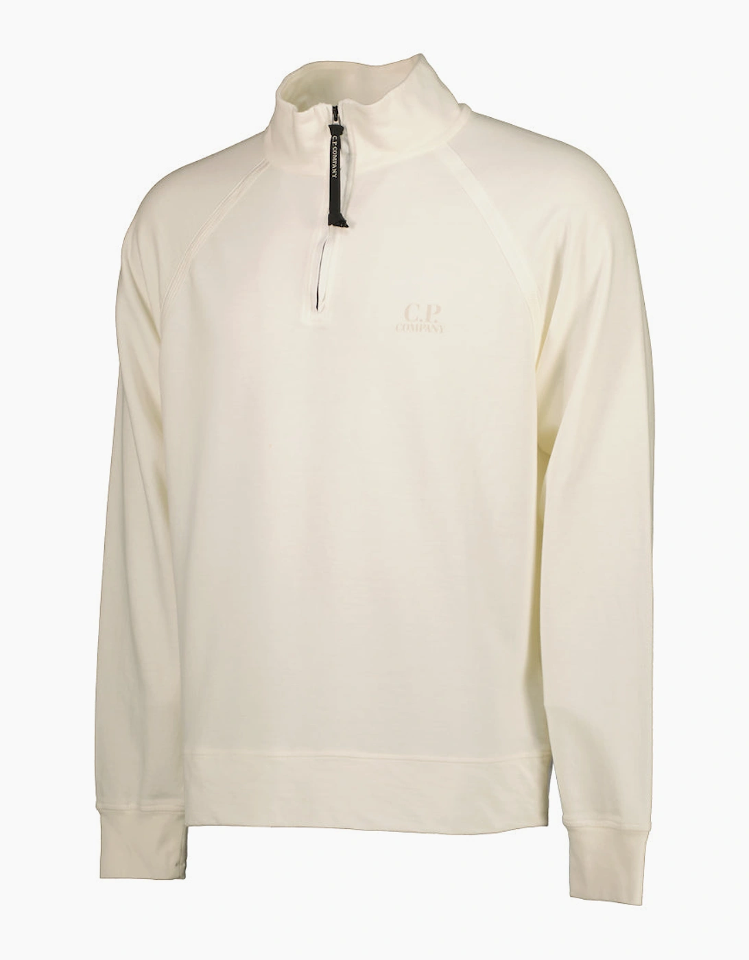 Light Fleece Quarter Zip Logo Sweat