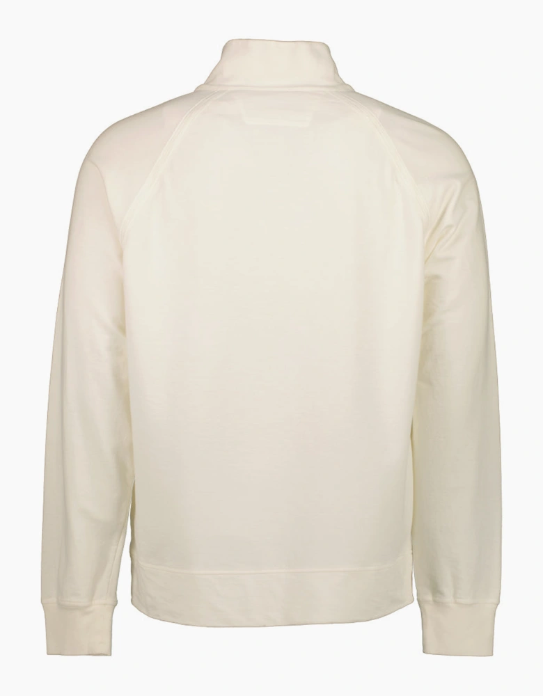 Light Fleece Quarter Zip Logo Sweat