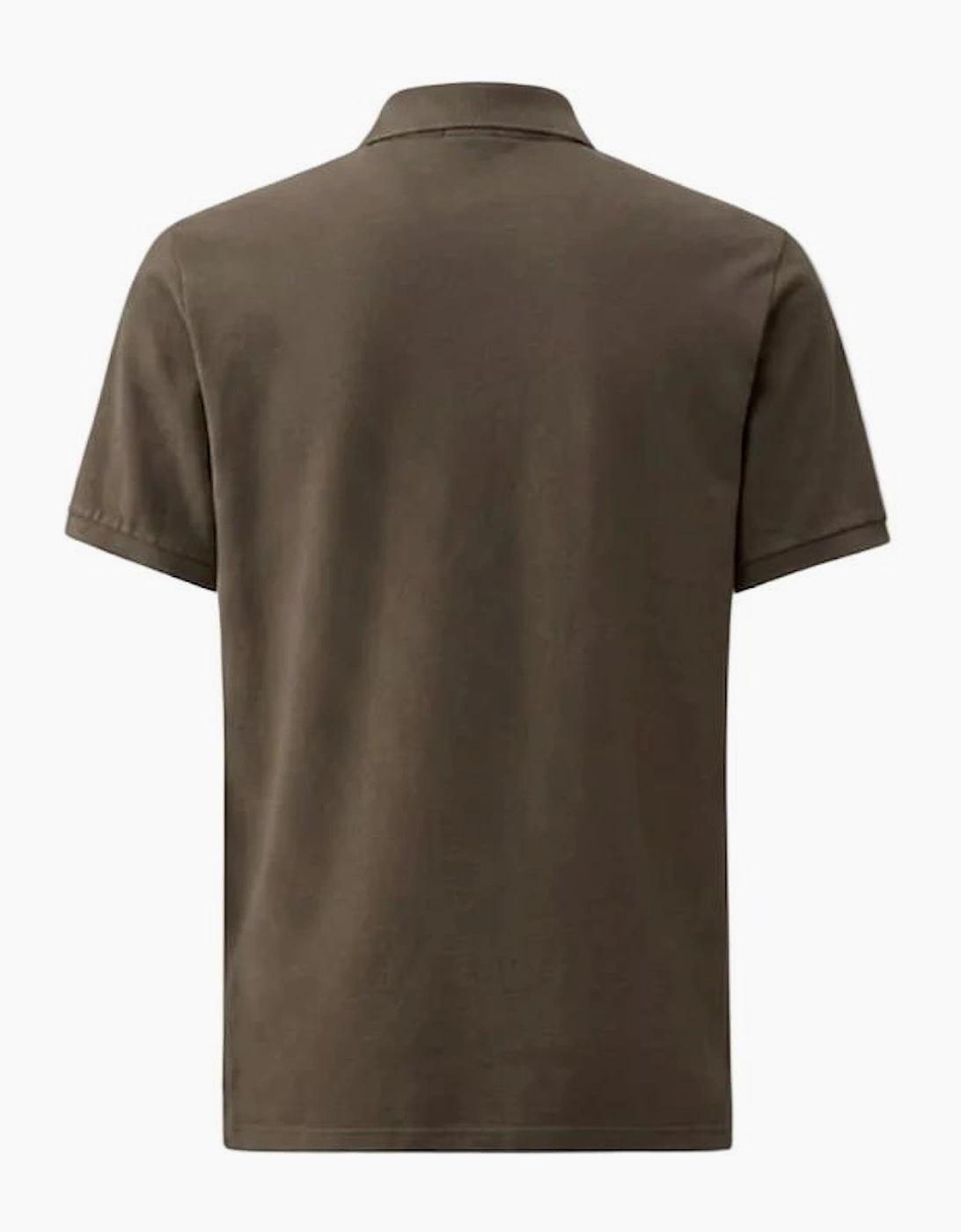 Resist Dyed Logo Polo Shirt