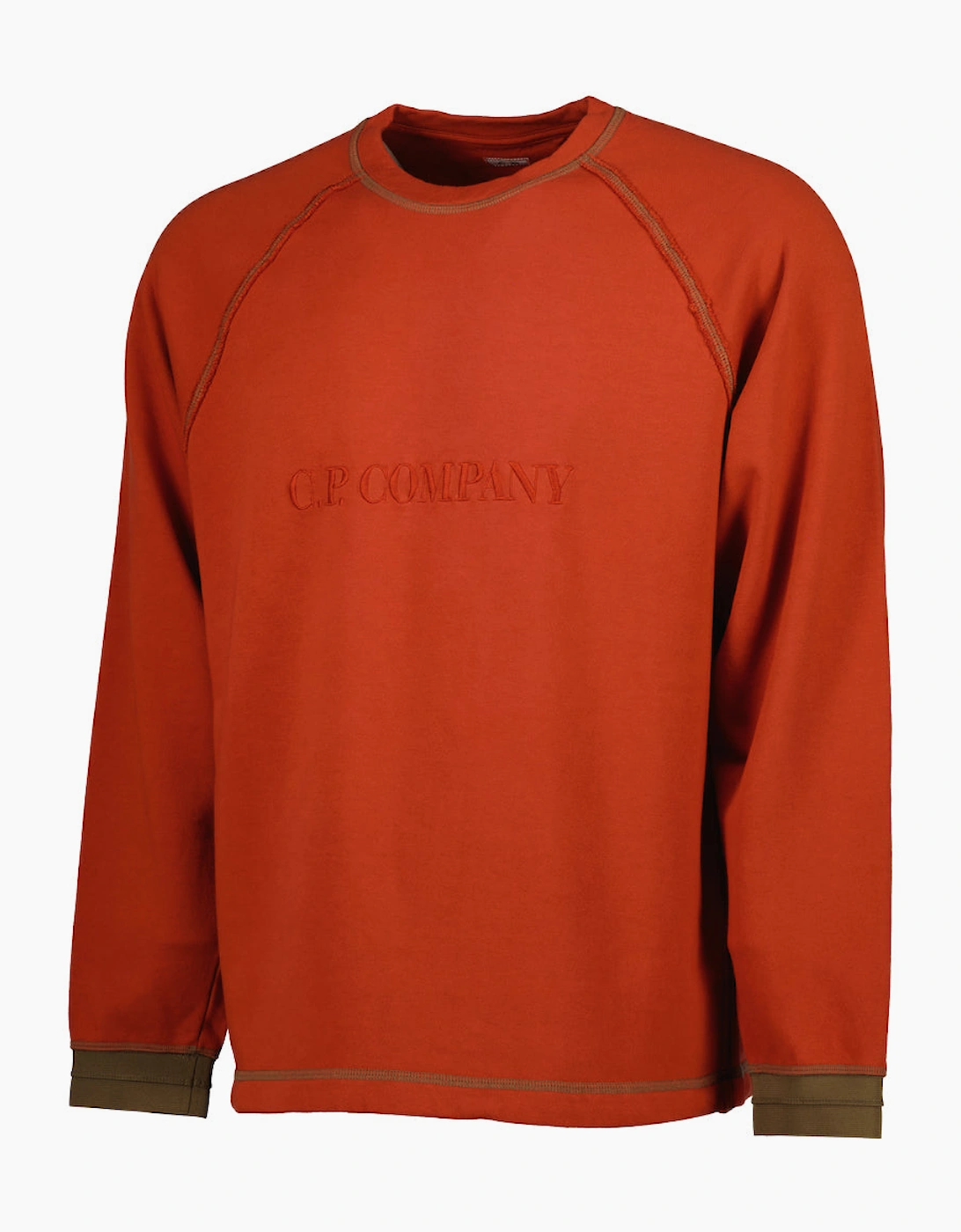 Diagonal Fleece Logo Sweatshirt