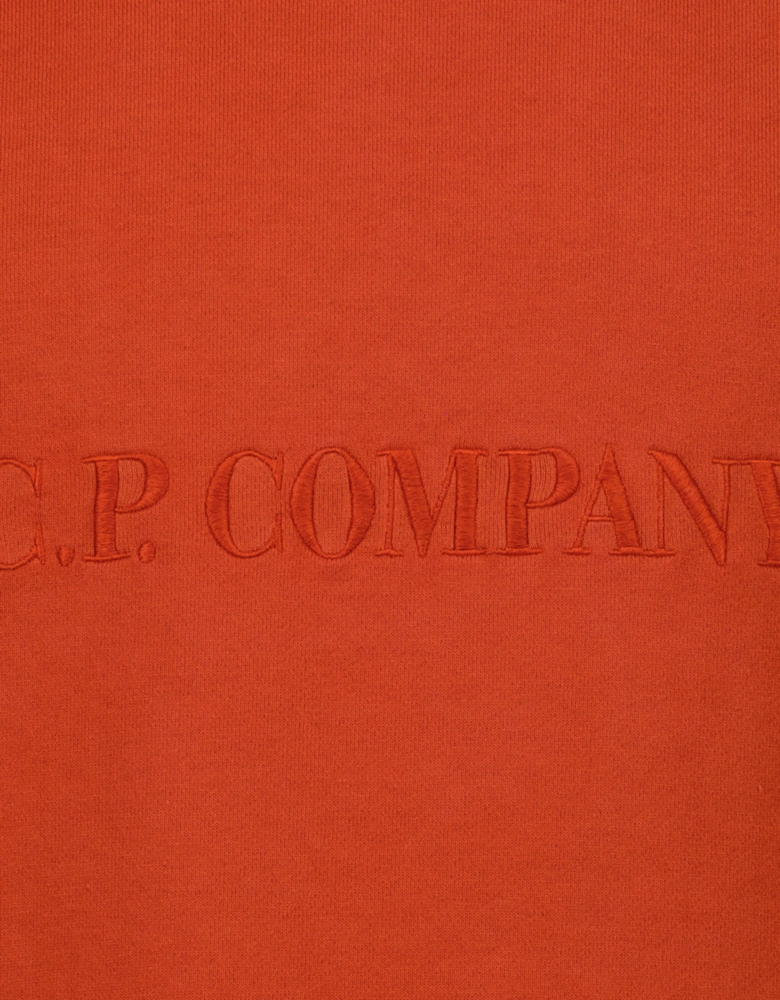 Diagonal Fleece Logo Sweatshirt