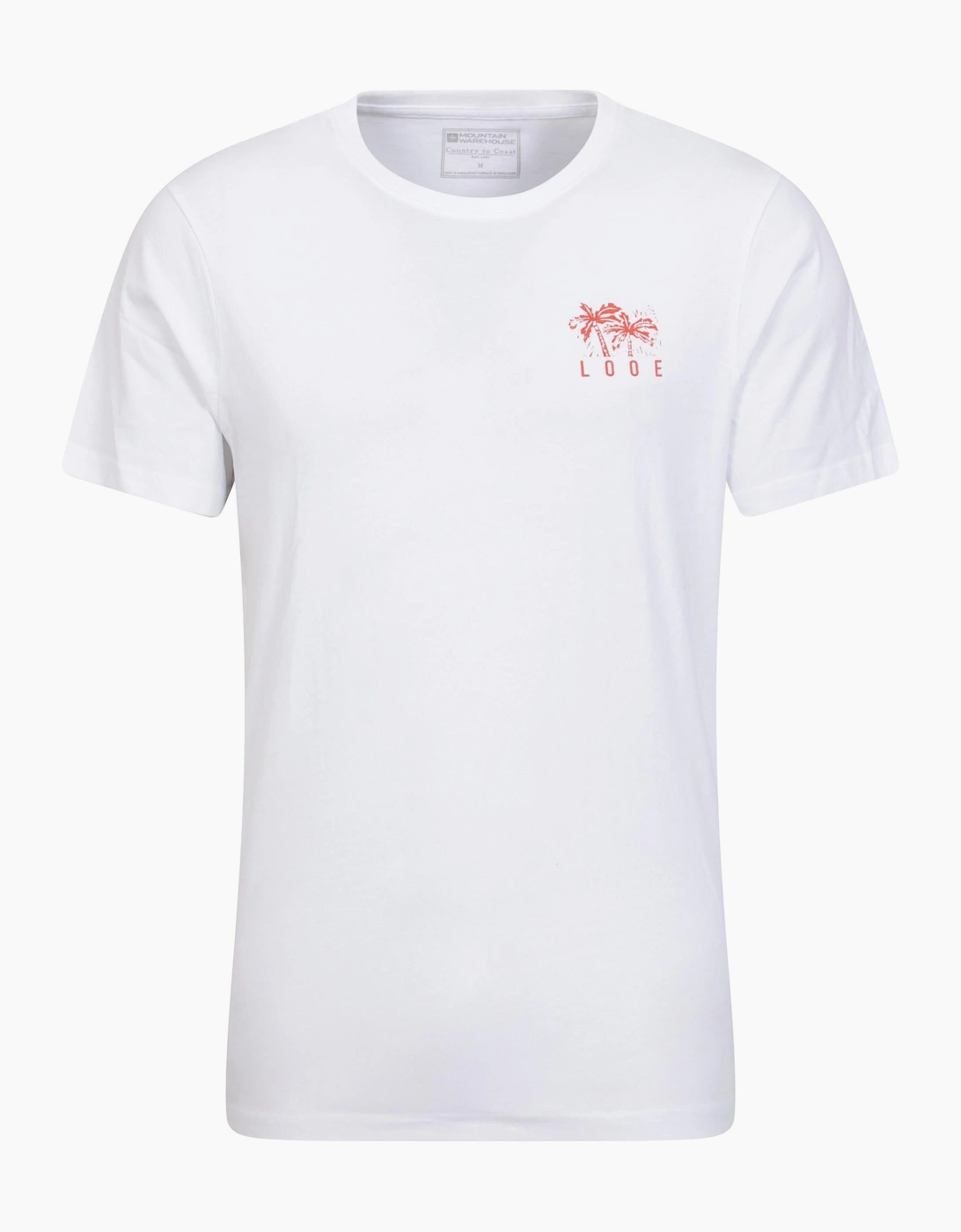 Mountain Warehouse Mens Looe Printed Organic T-Shirt, 2 of 1