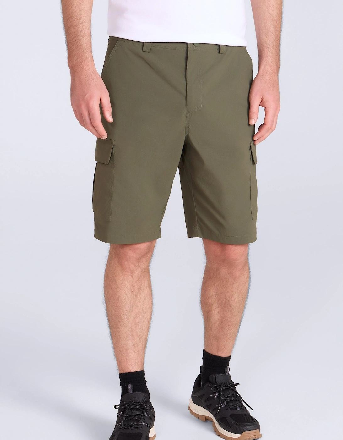 Mountain Warehouse Men's Green Delta Stretch Cargo Shorts  36/32 36R