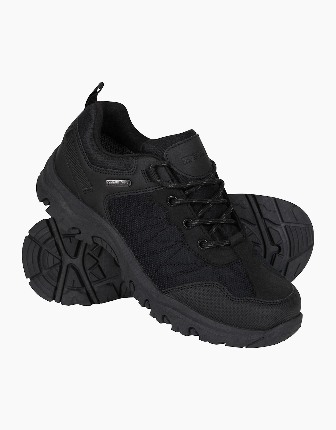 Mountain Warehouse Childrens/Kids Stampede Waterproof Suede Walking Shoes, 6 of 5
