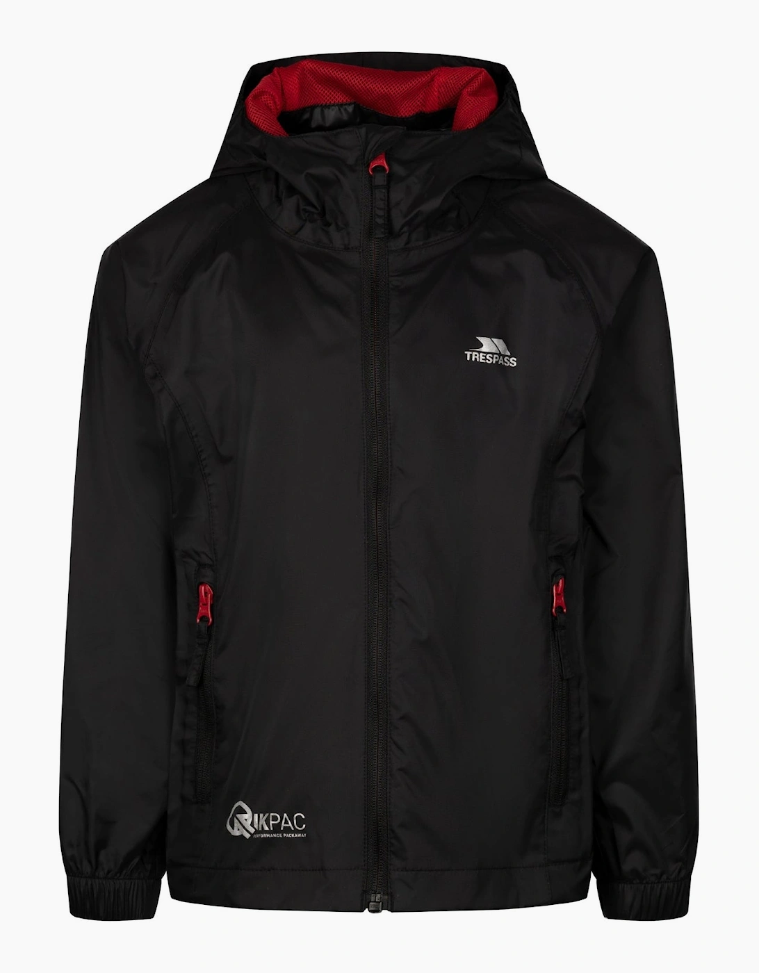 Trespass Kids Qikpac Waterproof Packaway Jacket, 2 of 1