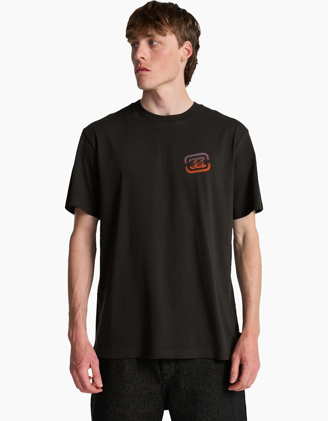 Billabong Mens Crayon Wave Short Sleeve T-Shirt