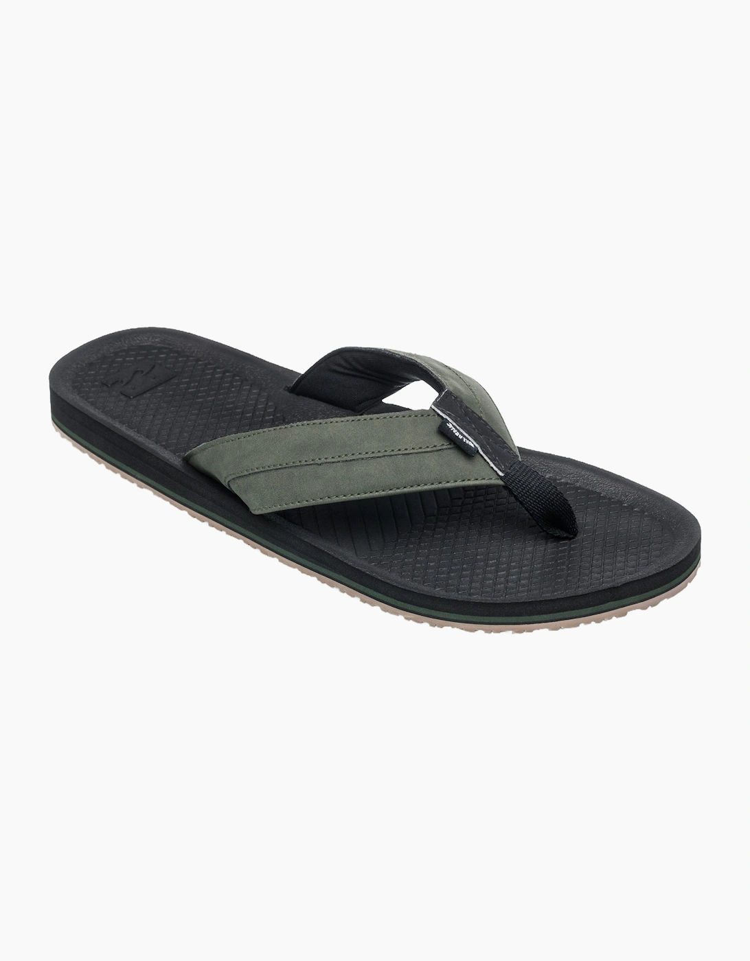 Men's Billabong Mens Offshore Impact Flip Flops - Black - Size: 9