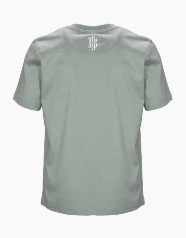 Boys Sage Green Zig Zag Top