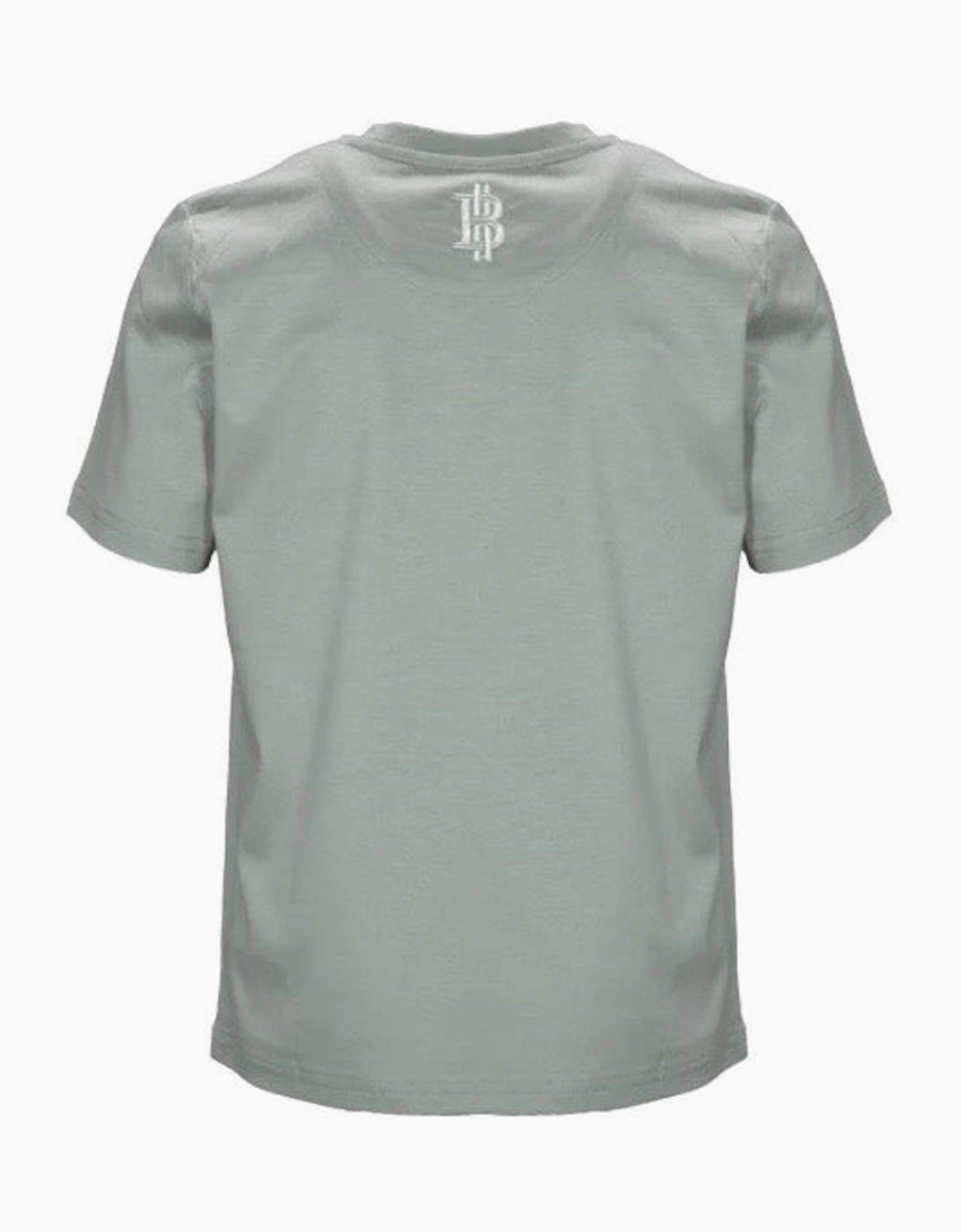 Boys Sage Green Zig Zag Top