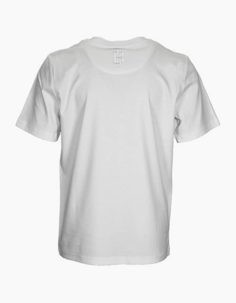 Boys White Blue Green Wave Top