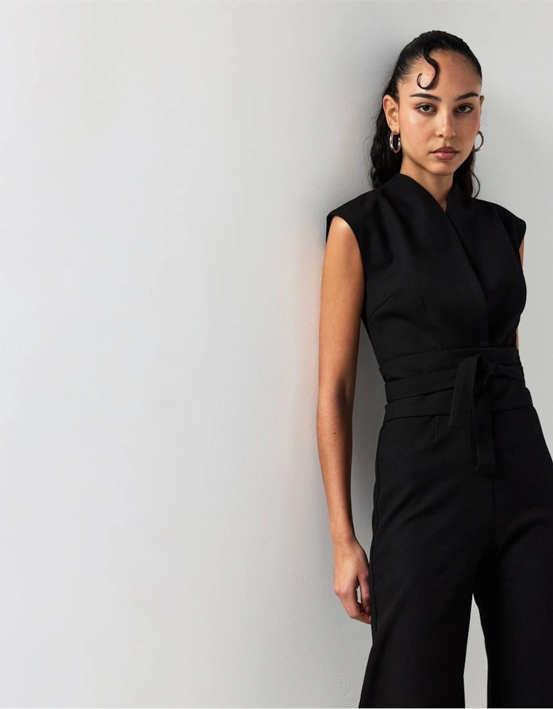 Womens Wrap Jumpsuit
