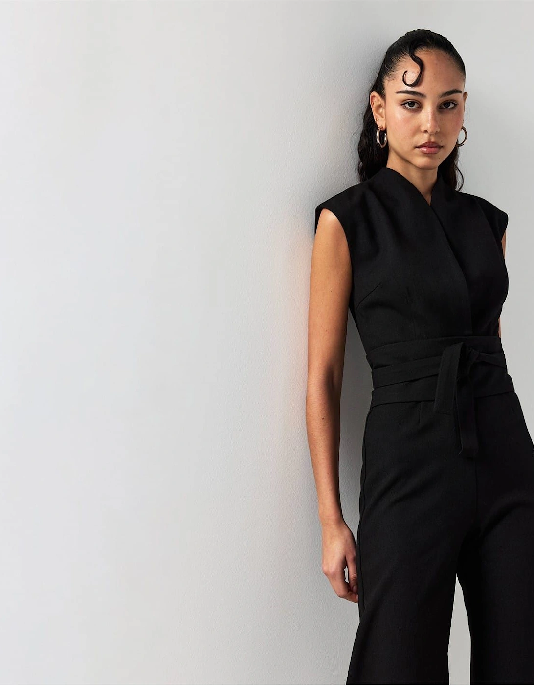 Womens Wrap Jumpsuit