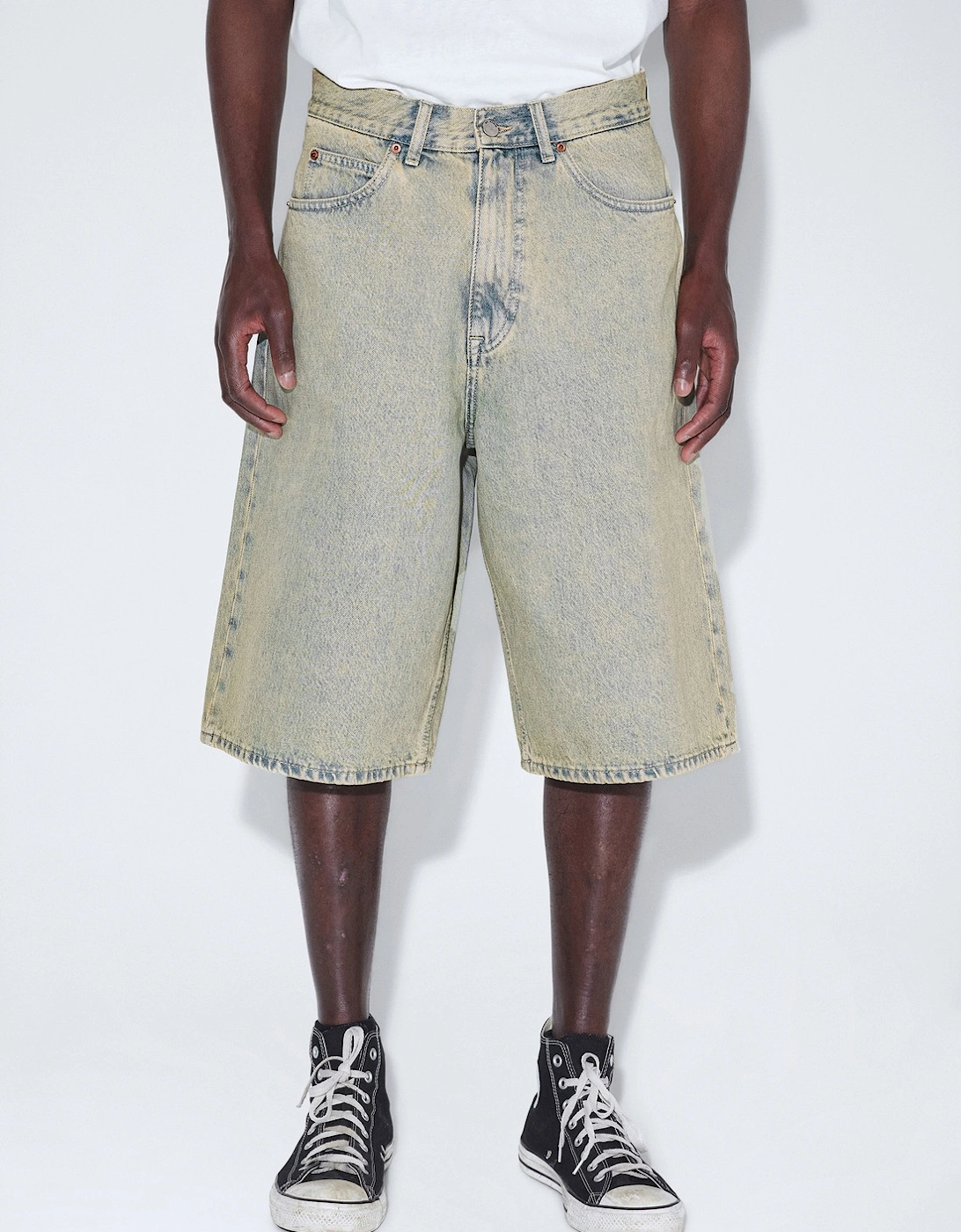 Omar Denim Shorts - Stream Light Sand, 3 of 2