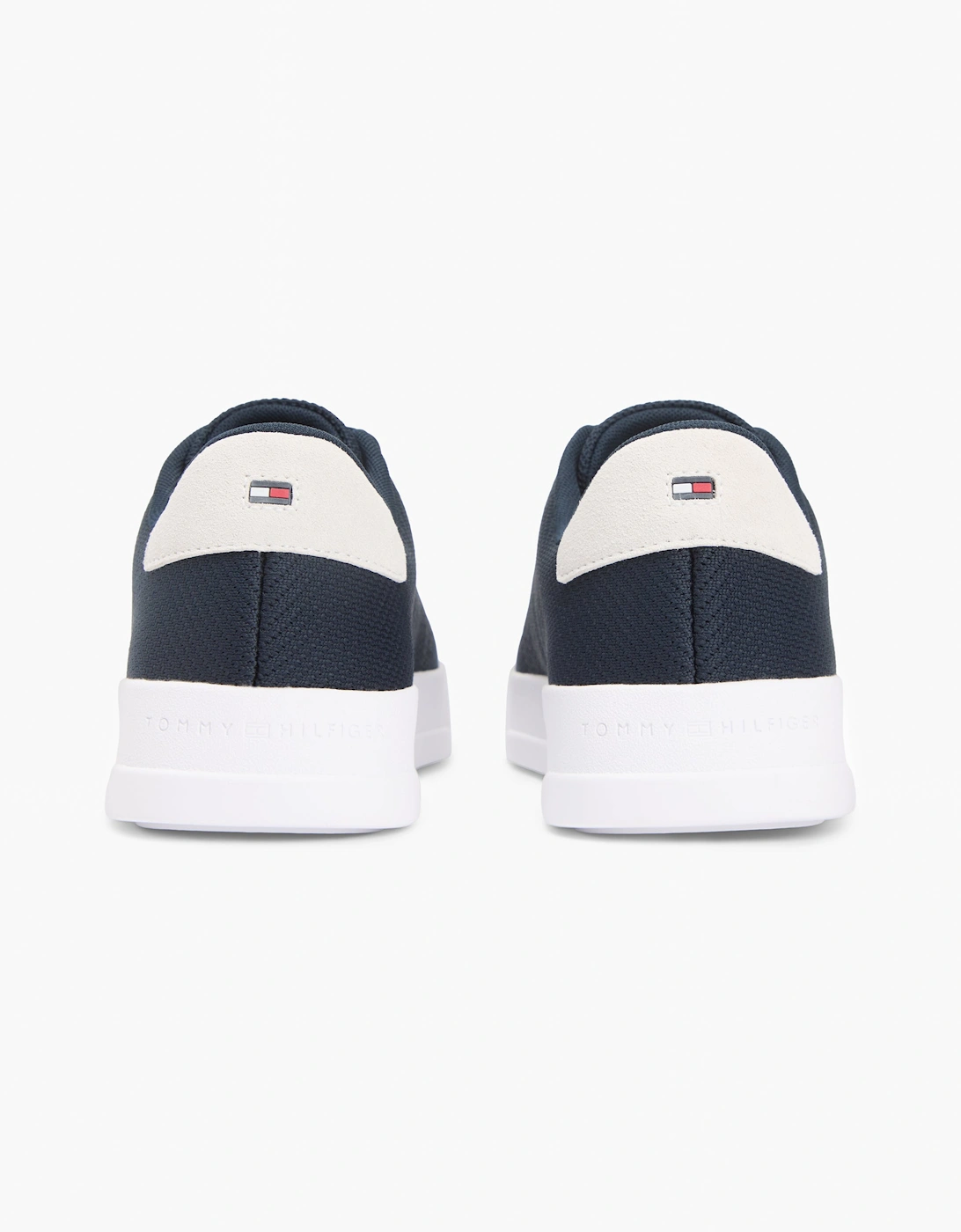 Tommy Hilfiger TH Court Knit Mens Trainers - Desert Sky
