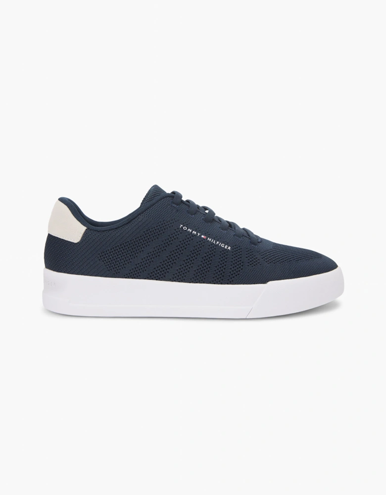 Tommy Hilfiger TH Court Knit Mens Trainers - Desert Sky