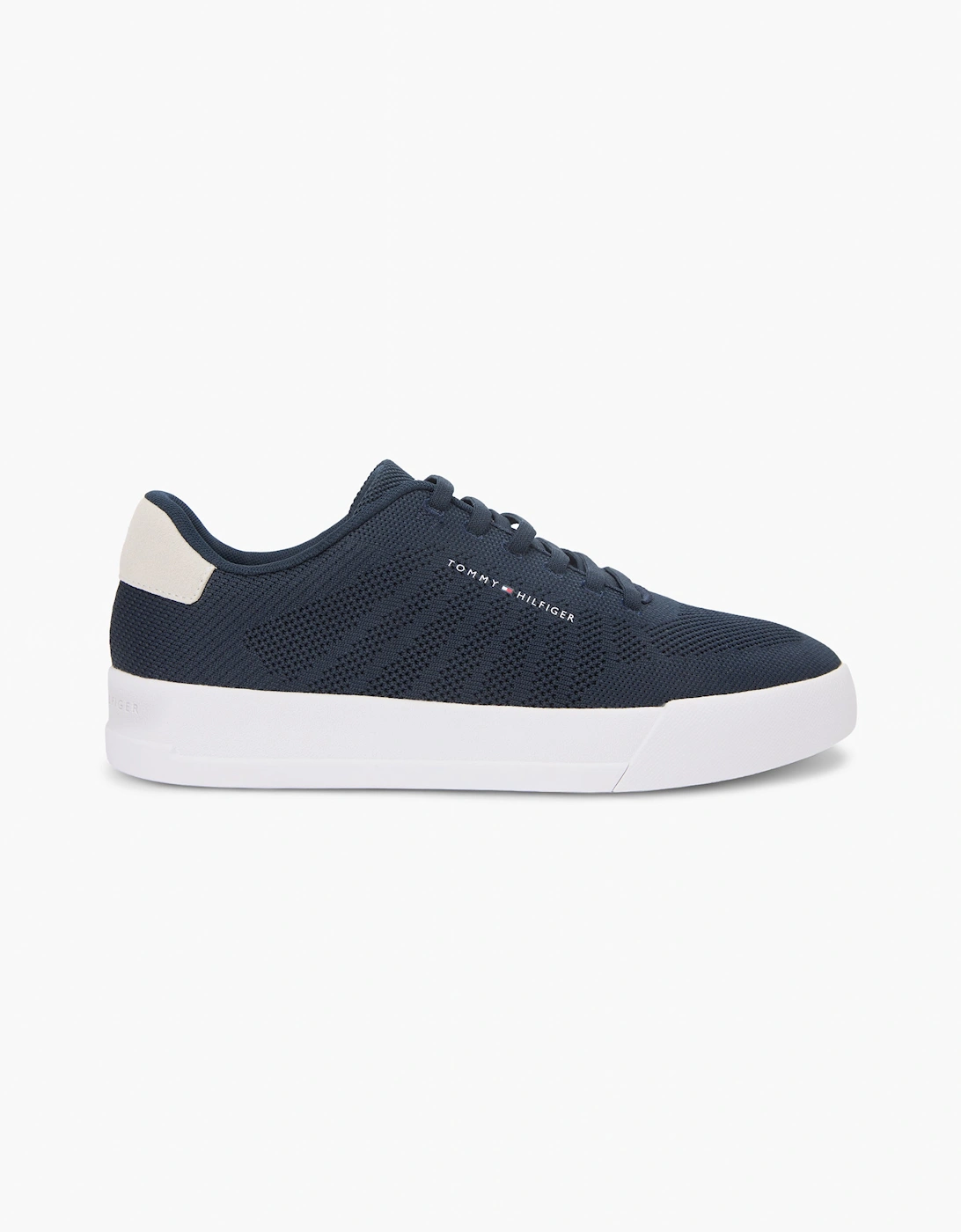 Tommy Hilfiger TH Court Knit Mens Trainers - Desert Sky