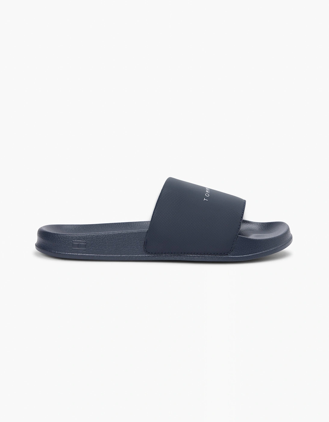 Tommy Hilfiger Core TH Mens Pool Sliders - Desert Sky