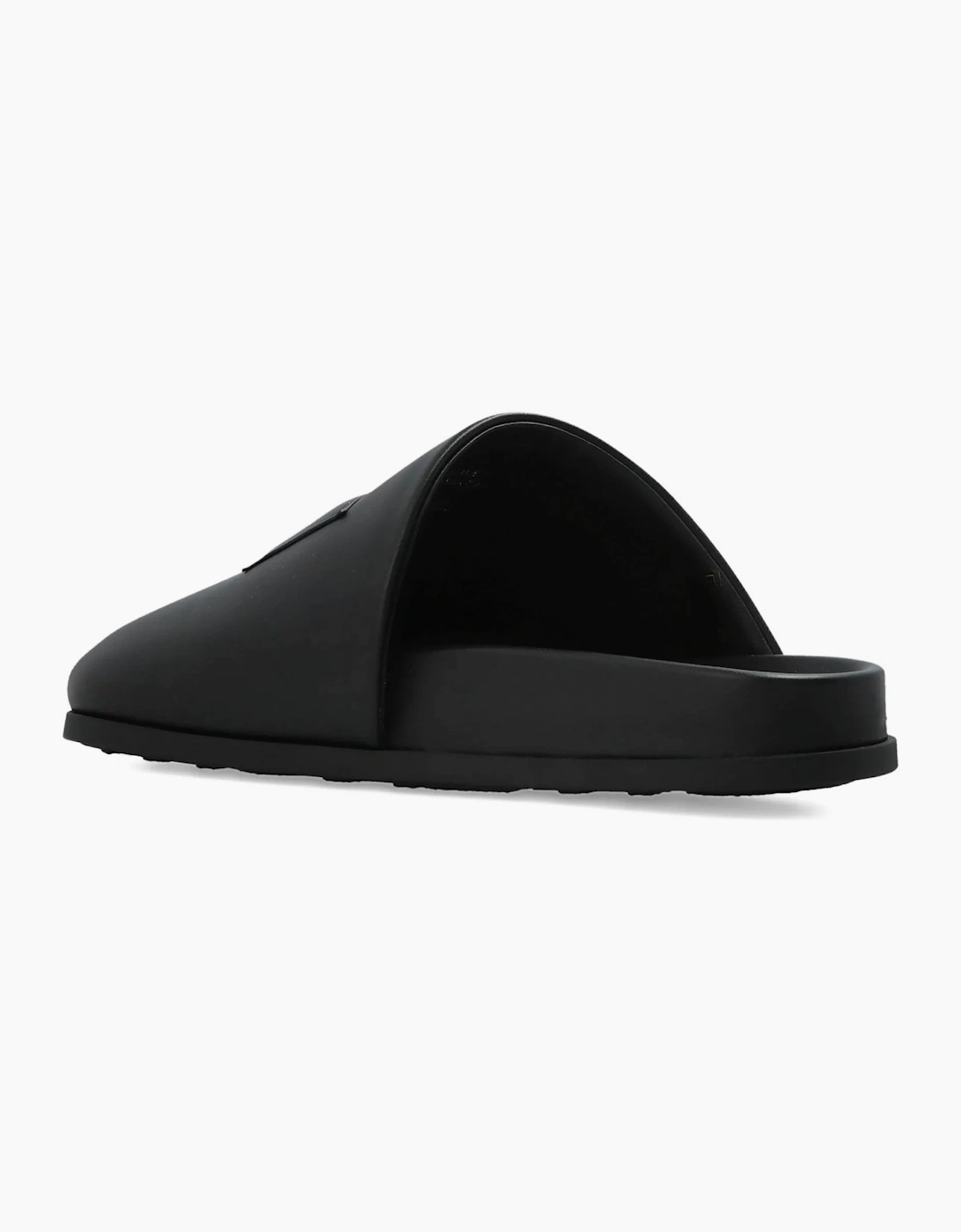Leather Mules Black