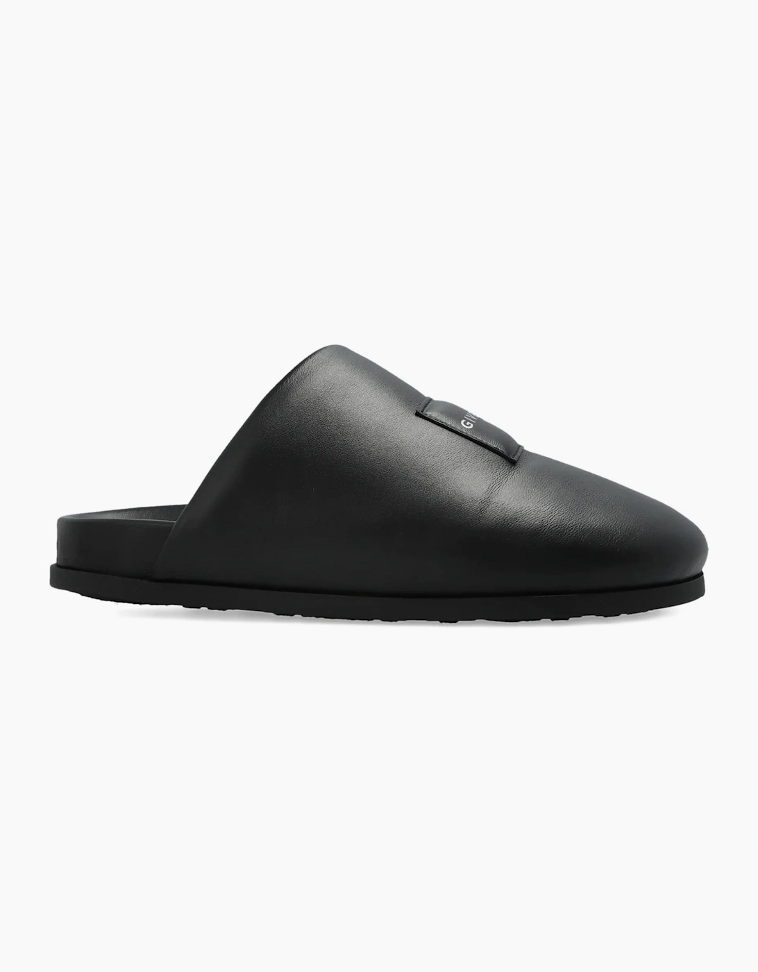 Leather Mules Black