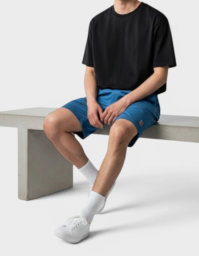 Classic Logo Court Shorts Teal Blue