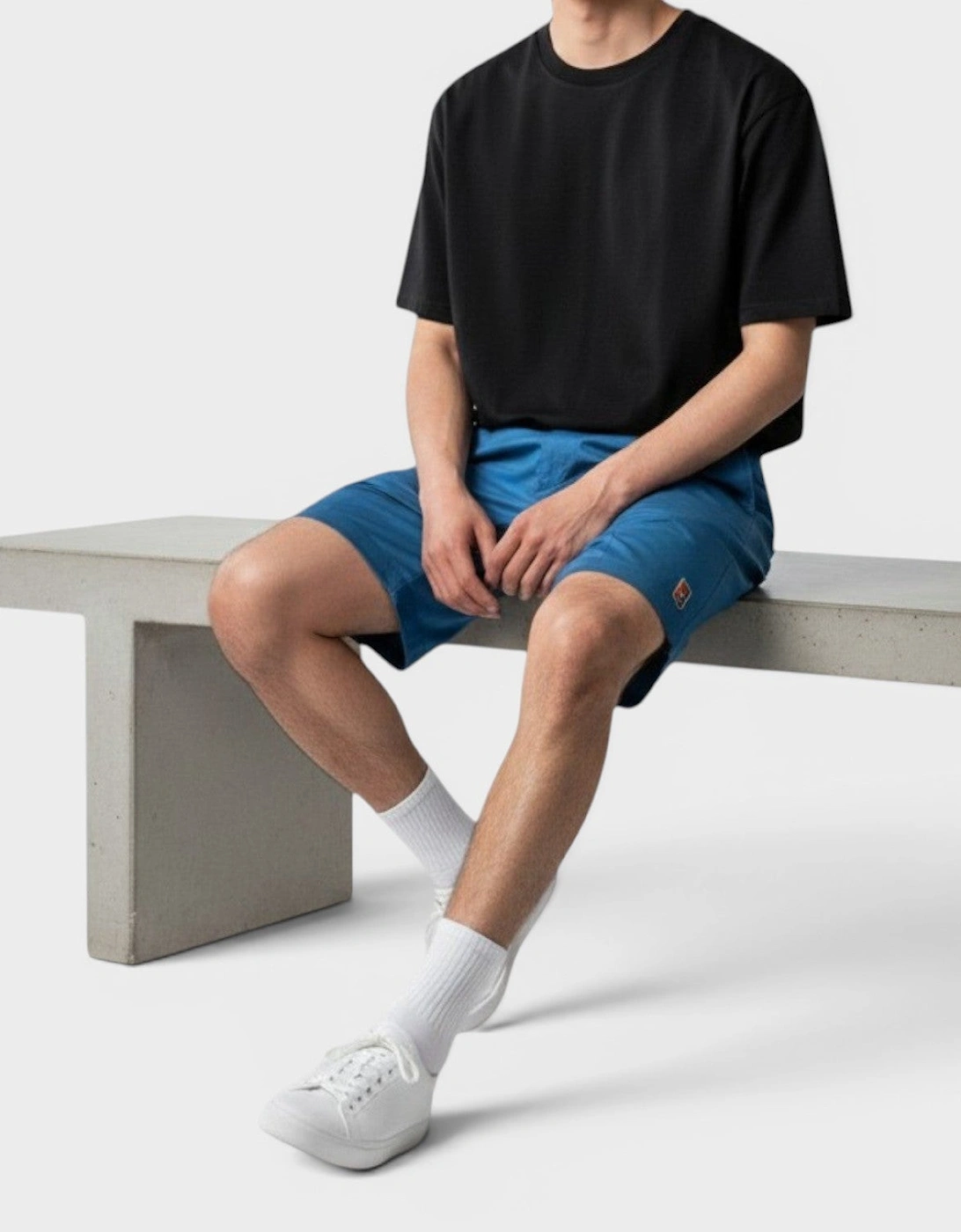 Classic Logo Court Shorts Teal Blue