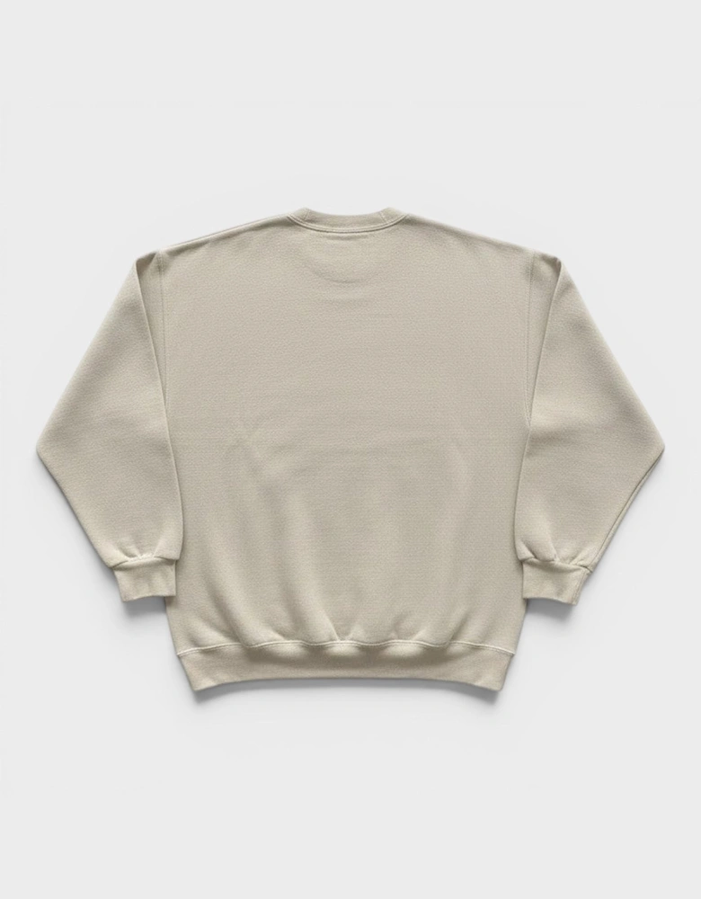 Crew Logo Sweatshirt Beige