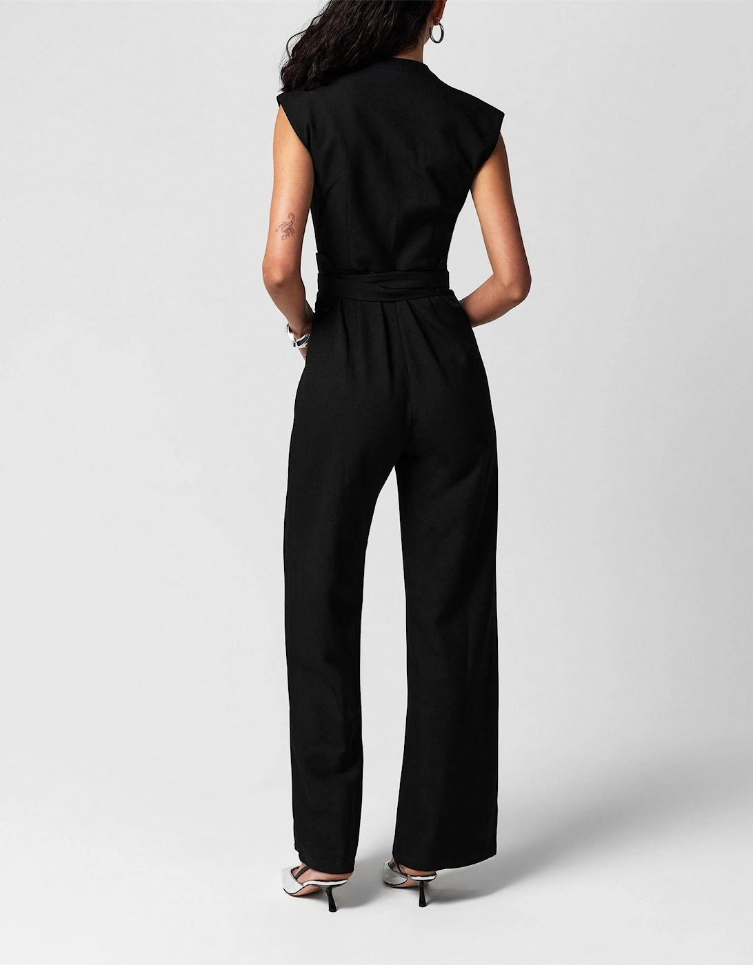 Womens Wrap Jumpsuit