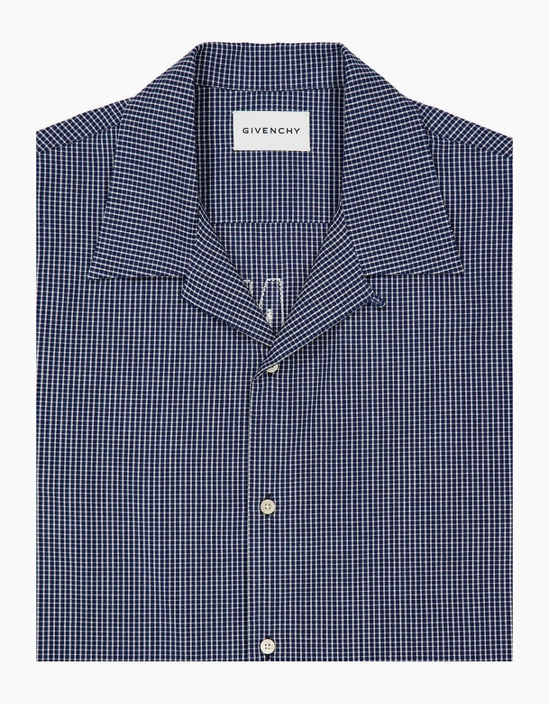 Embroidered Logo SS Shirt Blue