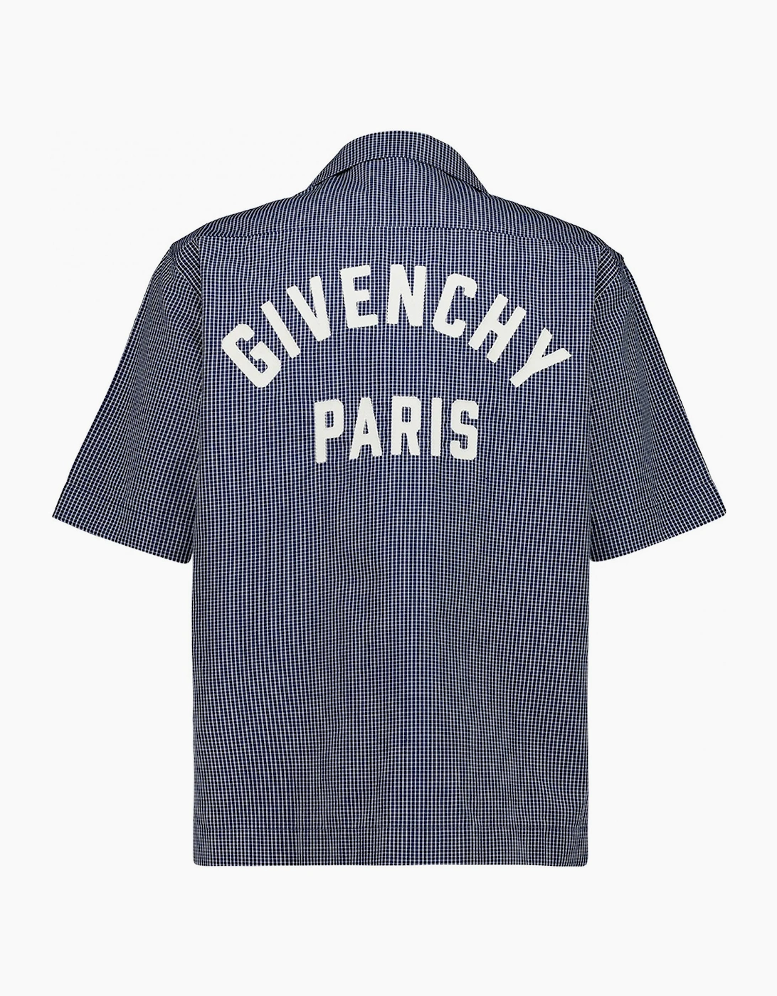 Embroidered Logo SS Shirt Blue