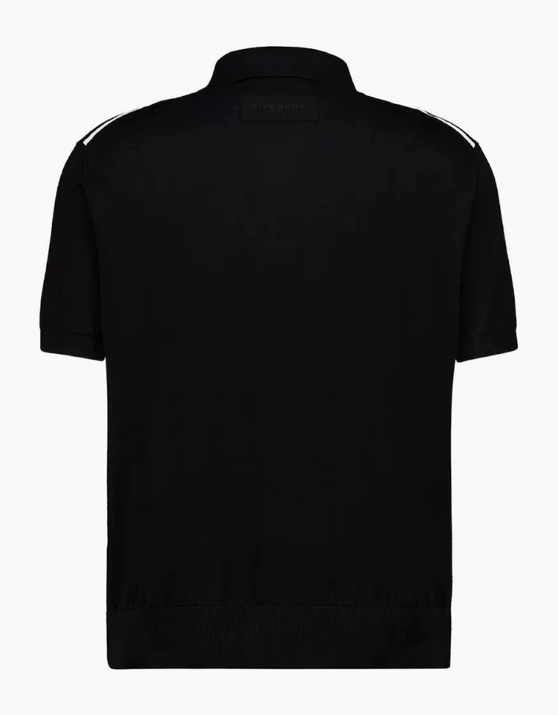 Knitted Polo Shirt Black