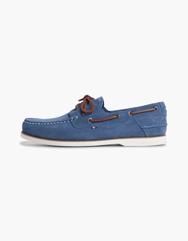 Tommy Hilfiger Core Mens Boat Shoe - Aegean Sea