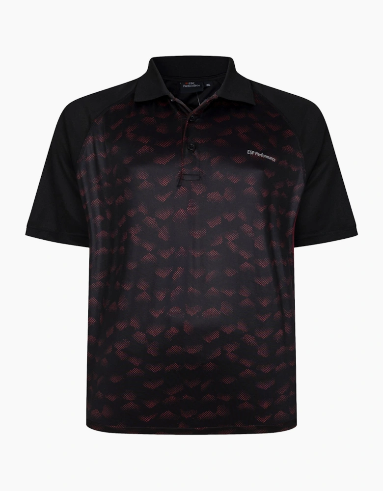 Espionage Mens Performance Big & Tall Short Sleeve Polo Shirt