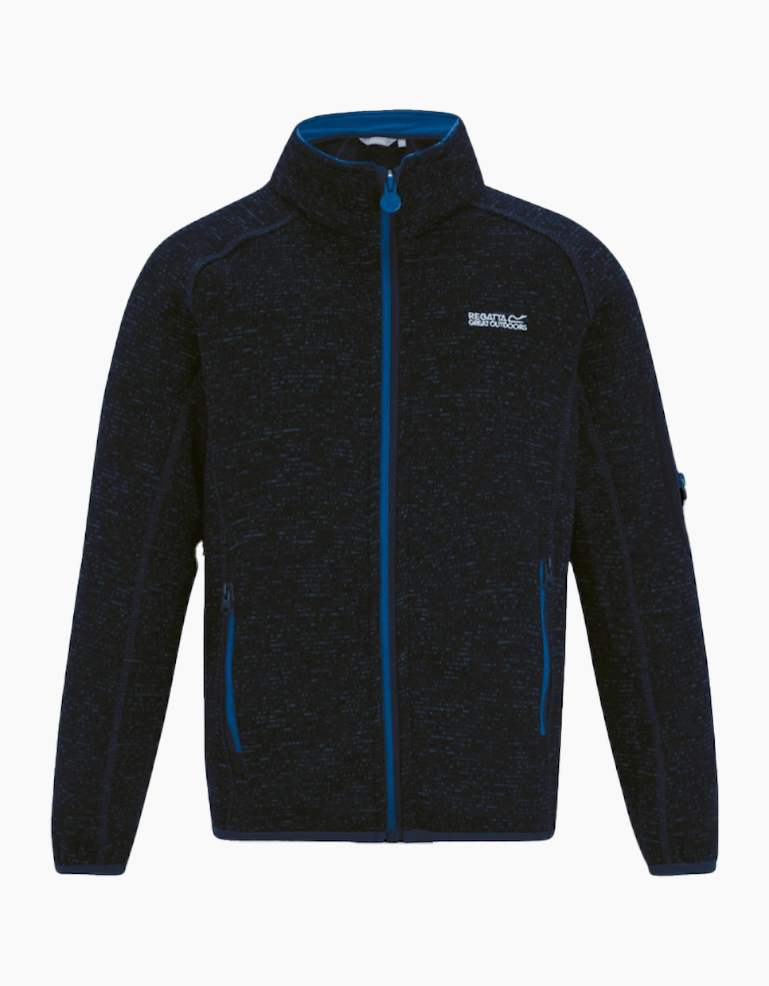 Regatta Unisex Black Childrens/ Newhill Fleece Jacket - Size 10 Years/11 Years Kids