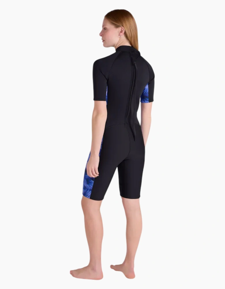 Mountain Warehouse Womens/Ladies Shorty Printed Wetsuit