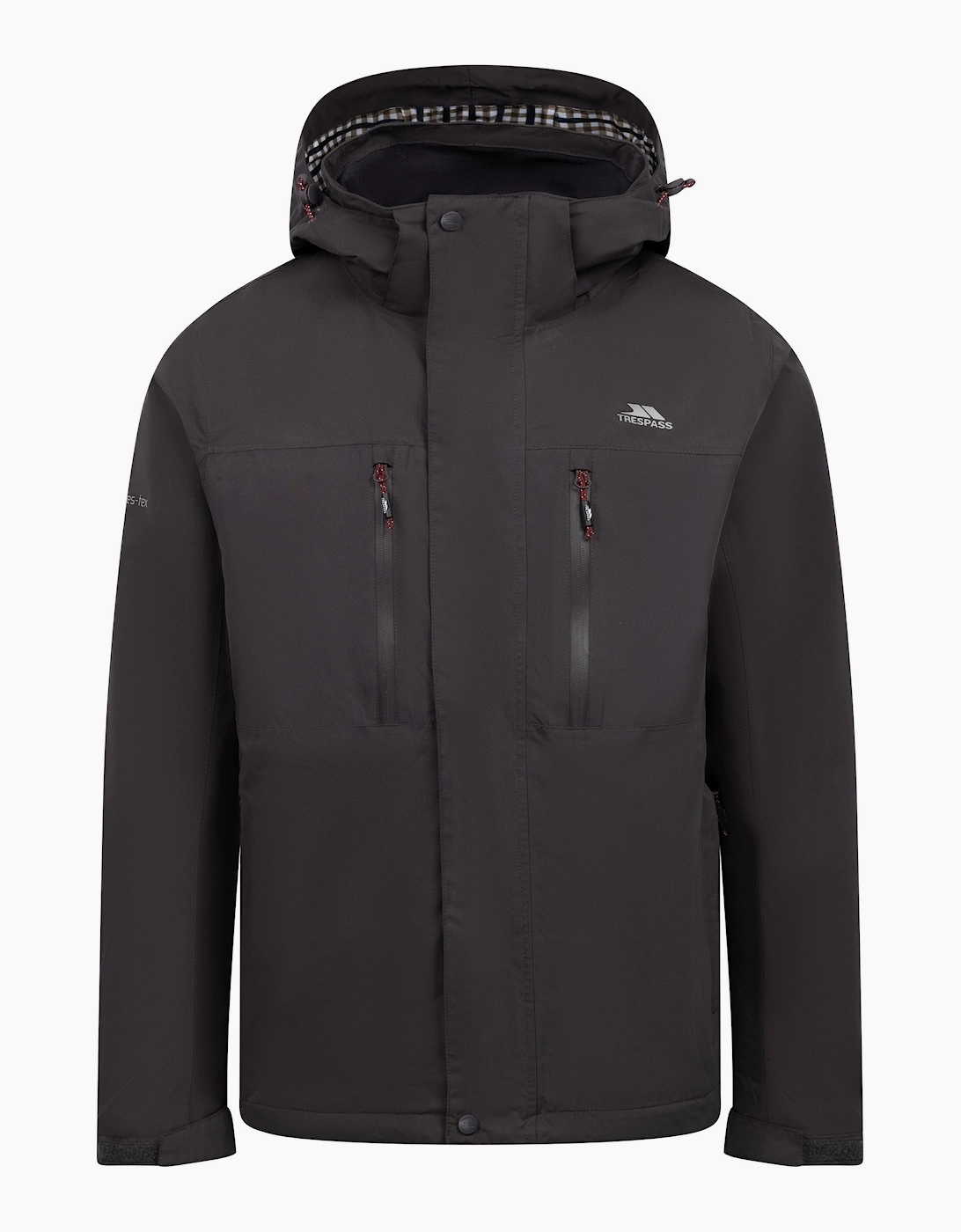 Trespass Men's Grey Griminish Waterproof Jacket  40/Regular L