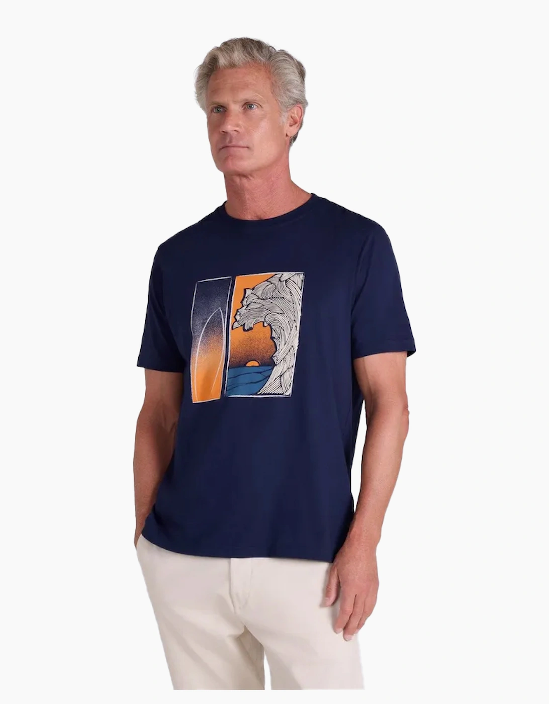 Mountain Warehouse Mens Surfer Organic T-Shirt