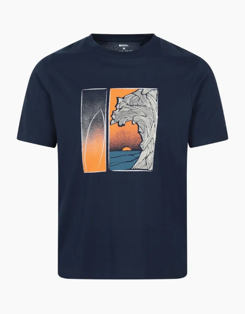 Mountain Warehouse Mens Surfer Organic T-Shirt