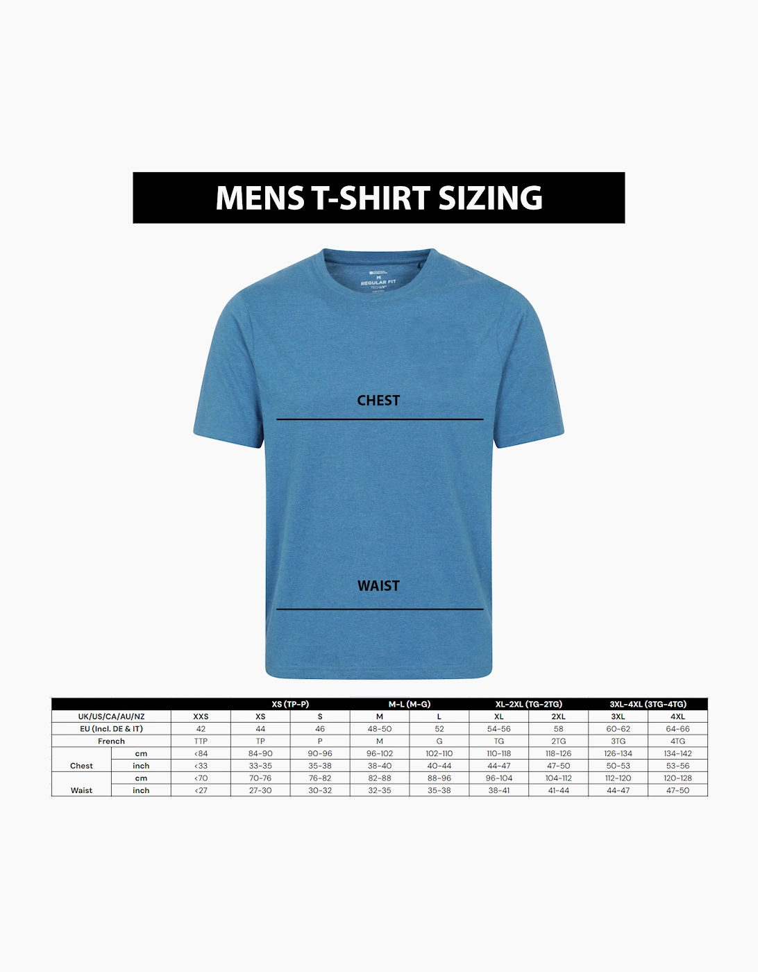 Mountain Warehouse Mens St Ives T-Shirt