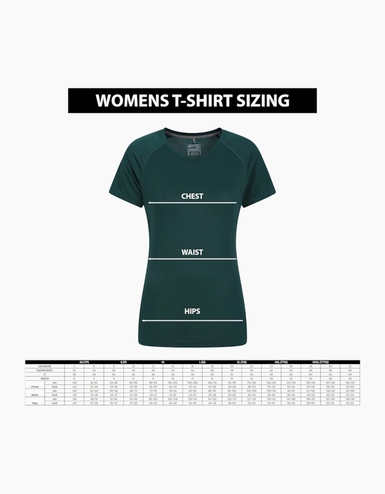 Mountain Warehouse Womens/Ladies Active Ruched Longline T-Shirt