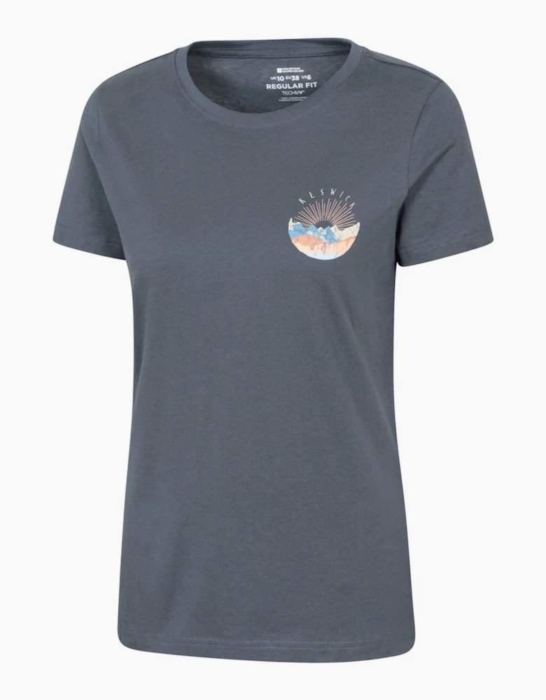 Mountain Warehouse Womens/Ladies Keswick Chest Print T-Shirt