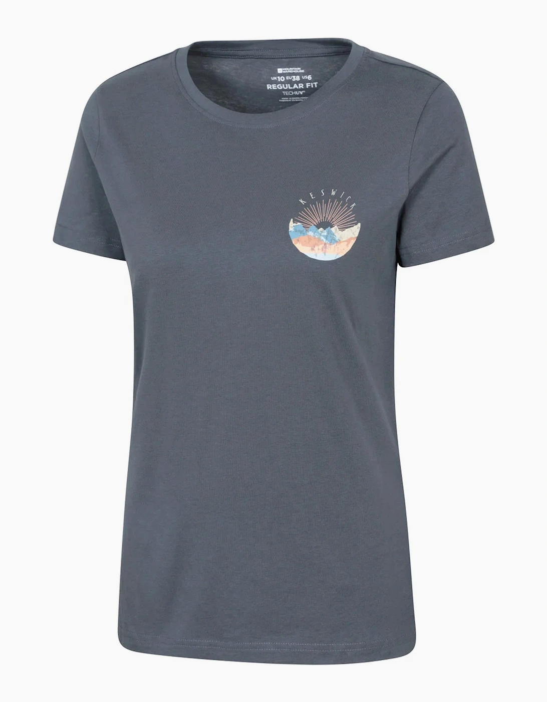 Mountain Warehouse Womens/Ladies Keswick Chest Print T-Shirt