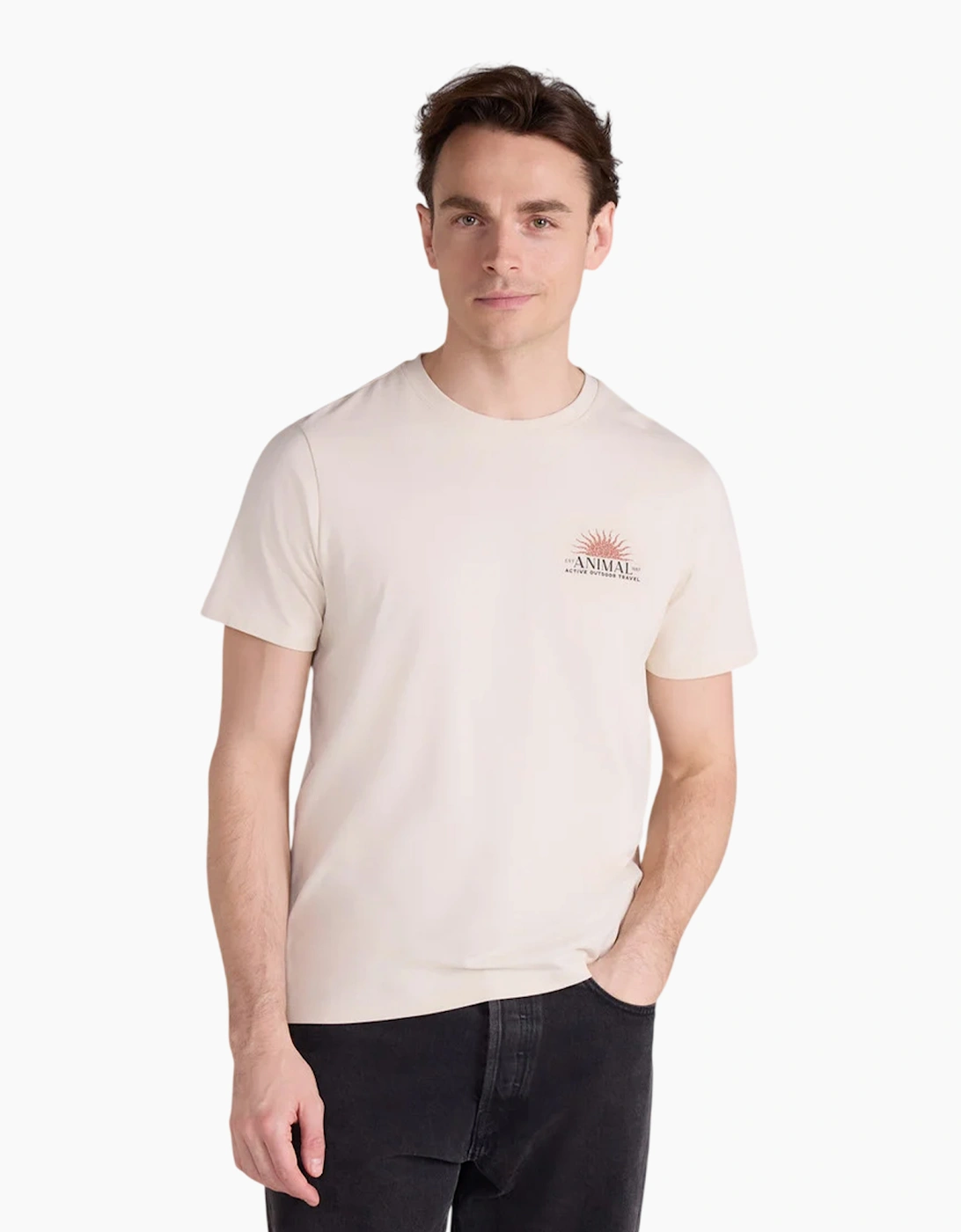 Mountain Warehouse Mens Sunrise Back Print T-Shirt, 5 of 4