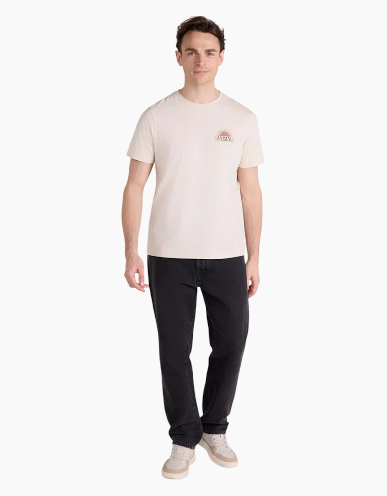 Mountain Warehouse Mens Sunrise Back Print T-Shirt