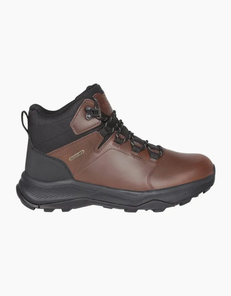 Mountain Warehouse Mens Exploration Leather Waterproof Walking Boots
