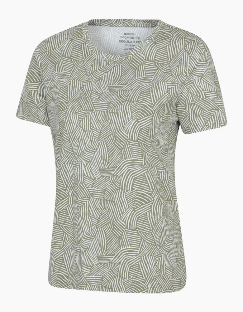 Mountain Warehouse Womens/Ladies Patterned T-Shirt