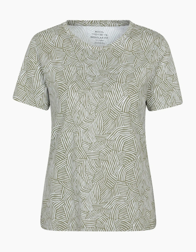 Mountain Warehouse Womens/Ladies Patterned T-Shirt