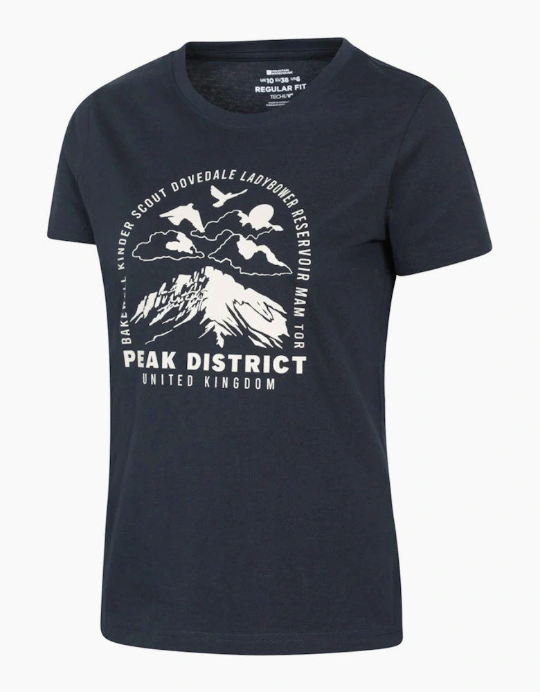 Mountain Warehouse Womens/Ladies Peak District Printed T-Shirt