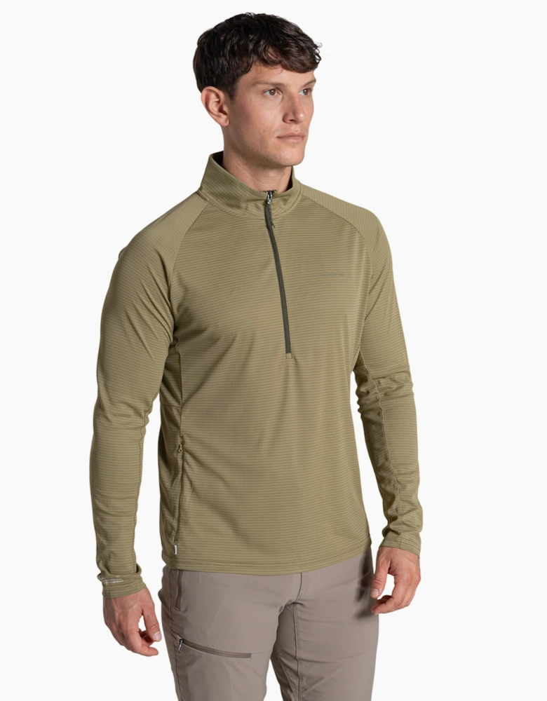 Craghoppers Mens Nosilife Half Zip Pullover
